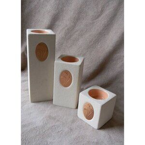 PARTYLITE MEDALLION TEALIGHT TRIO P7201 BRAND NEW IN BOX